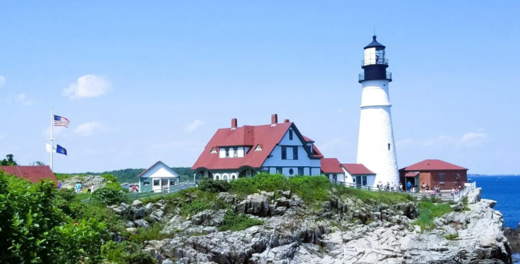 Portland Head Light - Lighthouse in Cape Elizabeth, Maine