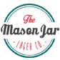 Round logo with 'The Mason Jar Lager Co.' in stylized text inside.