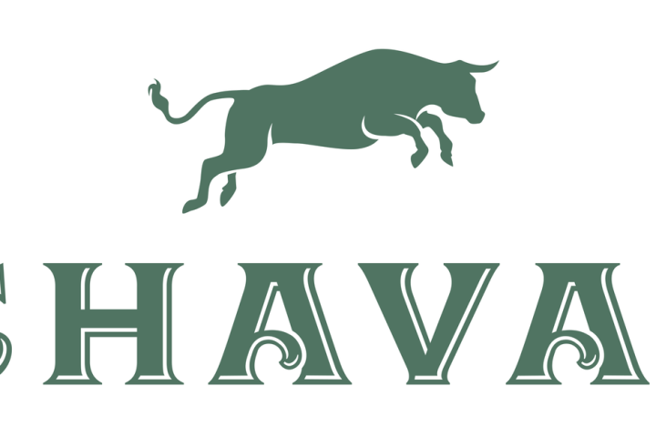 Green bull leaping over the word 'CHAVAL' in stylized font.